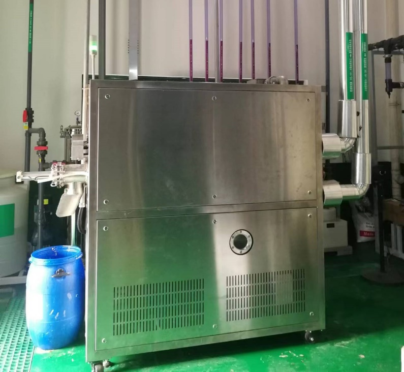 滨海新区无锡某电子汽车有限公司ZQ-JJ-1T蒸汽低温结晶蒸发设备制程废液案例